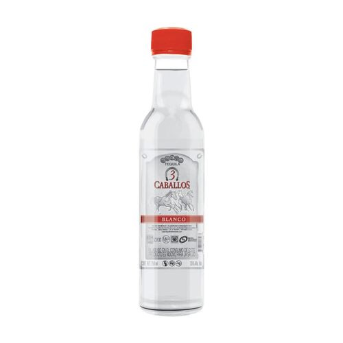 Tequila 3 Caballos Blanco 250 ml