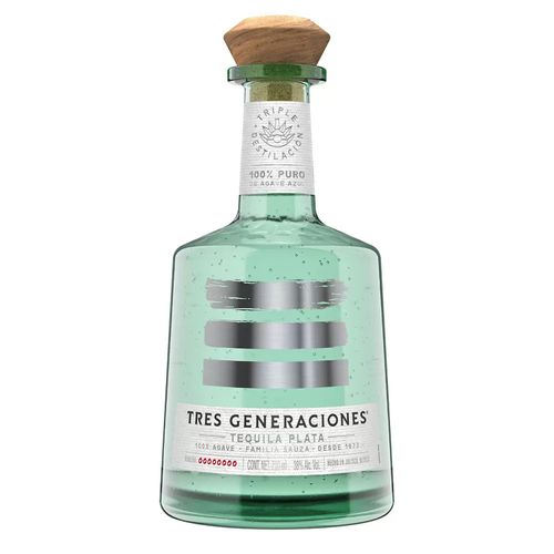 Pack de 2 Tequila Tres Generaciones Plata 700 ml