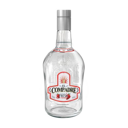 Pack de 2 Licor De Agave El Compadre Fresa Picante 1 L