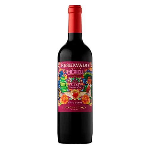 Pack de 12 Vino Tinto Reservado Dulce Edic Celebra Mexico 750 ml