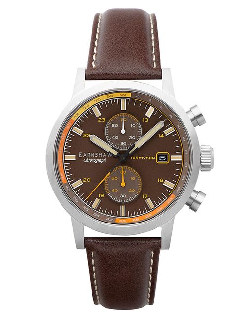 Reloj de Pulsera Earnshaw Para Hombre ES-8286-01 Caramel Brown