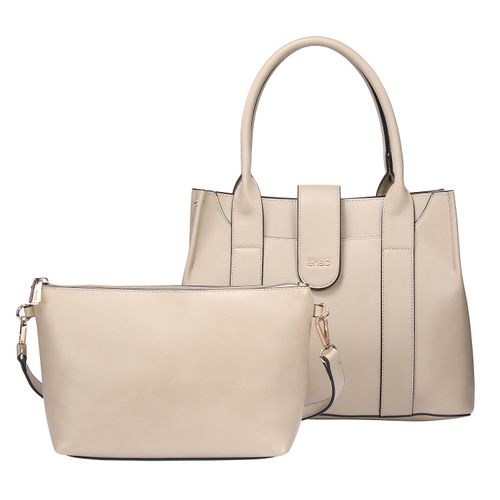 Bolsa Tote en Set Enso Mujer EB244224TTBE Beige