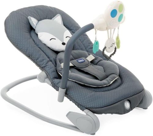 Silla Mecedora Para Bebé Chicco Ballon Musical Con Vibrador Dark Grey