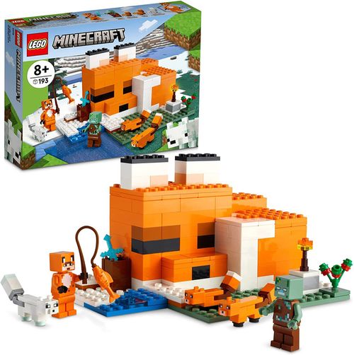 Lego Minecraft 21178 El Refugio-zorro