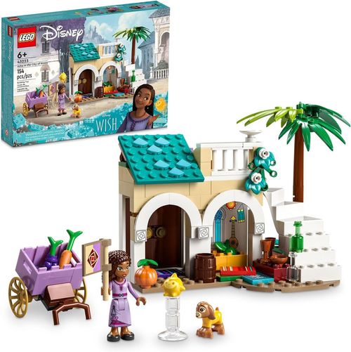 LEGO Disney Princess 43223 Asha en la Ciudad de Rosas