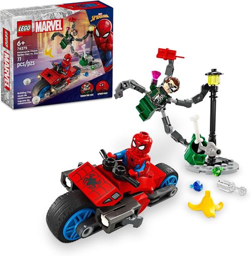 LEGO Super Heroes Marvel 76275 Persecución en Moto: Spider-Man vs. Doc Ock