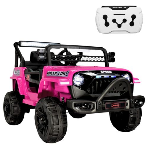 Camioneta Montable Electrica para Niños Control Remoto 12v - Rosa