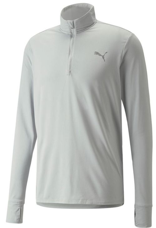 Sudadera Puma JSY. Run Fav ¼ Zip para Hombre 520211-19 Gris