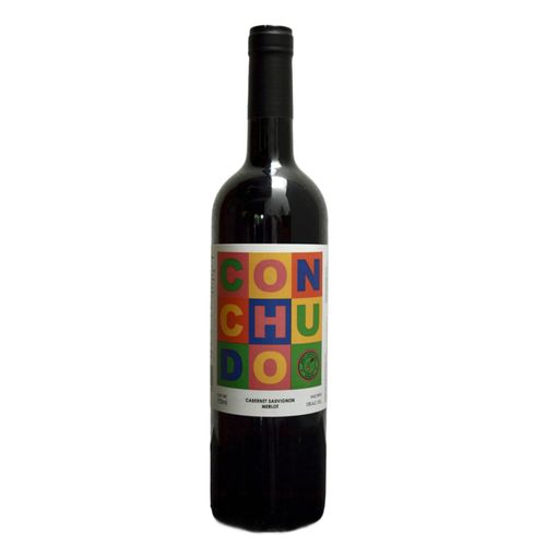 Vino Tinto Conchudo C. Sauvig/Merlot Valle Sto.Tomás 750 ml