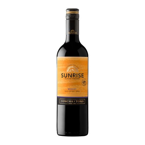 Pack de 2 Vino Tinto Sunrise Mertlot 750 ml