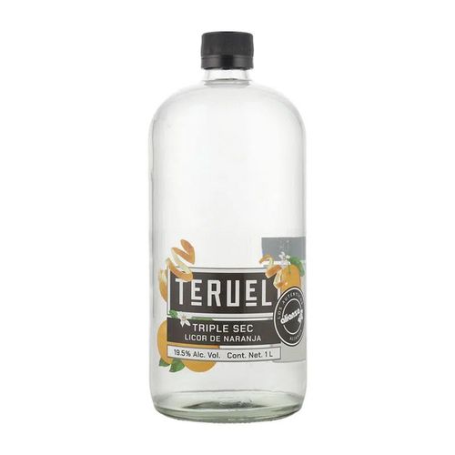 Pack de 12 Licor Teruel Triple Sec de Naranja 1 L