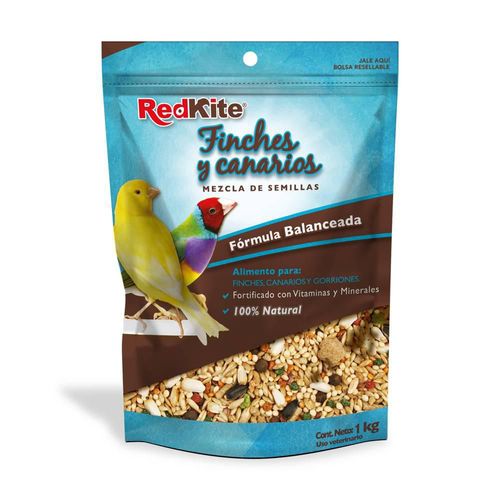 REDKITE MEZCLA DE SEMILLAS P/CANARIOS Y FINCHES 1 KG.