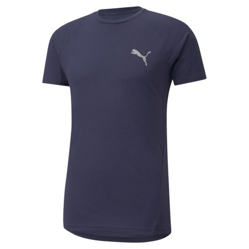 Playera Puma Evostripe Tee para Hombre 589417-06 Azul marino