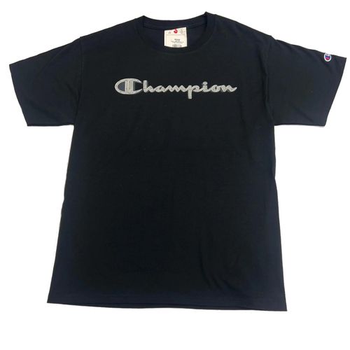 Playera Champion Short Sleeve JS para Hombre. GT23H-5867CA-003 Negro