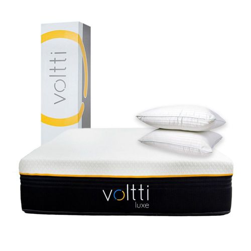 Voltti Luxe Pack Colchón en Caja Queen Híbrido 30 CM + Dos Almohadas