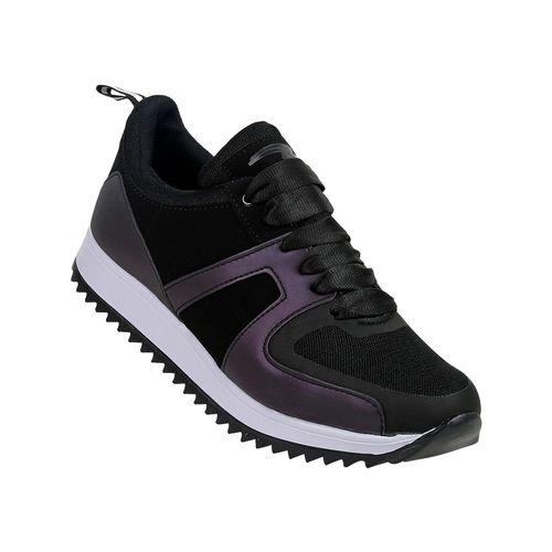 Tenis Mujer Casual Negro Stfashion 02603601