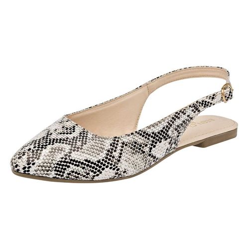 Been Class Balerina para mujer beige multicolor, código 108126-1