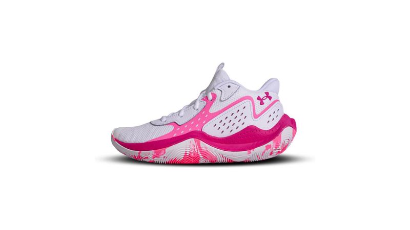 TENIS BASQUETBOL UNDER ARMOUR GSJET BLANCO 3026635 101 MUJER