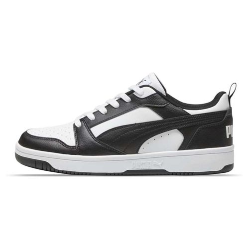Tenis Casual Puma Rebound  V6 Low Negro 392328 01 hombre