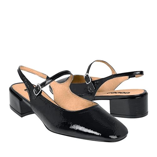 ZAPATOS DAMA STYLO 8550 CHAROL NEGRO