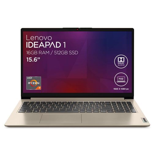 Laptop Lenovo IdeaPad 1 15ALC7 AMD Ryzen7 16GB 512GB SSD color Arena