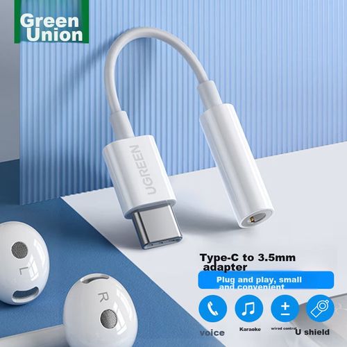 Adaptador de audio UGREEN tipo C a 3,5 mm