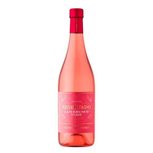 Pack de 12 Vino Rosado Reservado Lambrusco Rose 750 ml