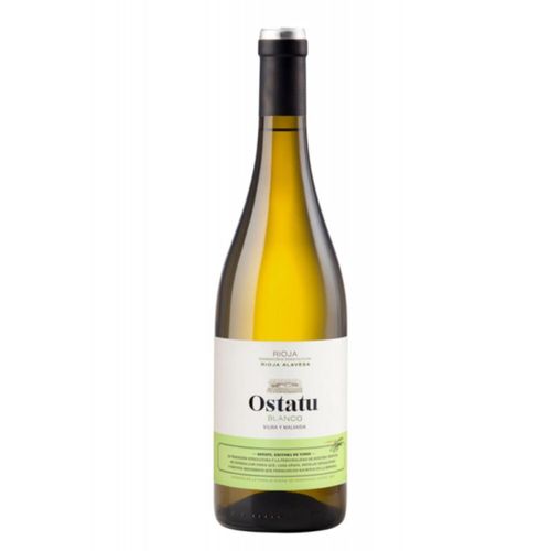 Pack de 2 Vino Blanco Ostatu Viura y Malvasia 750 ml