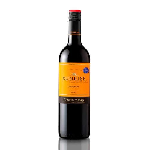 Pack de 12 Vino Tinto Sunrise Carmenere 750 ml