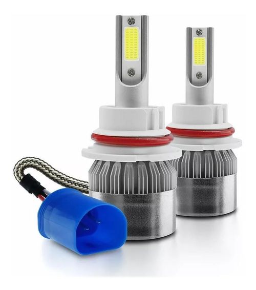 Kit 2 Focos LED 9007 Alta Baja C6