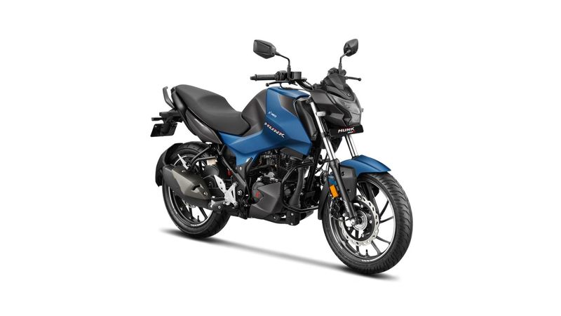 Motocicleta Urbana Hero Hunk 160R Azul