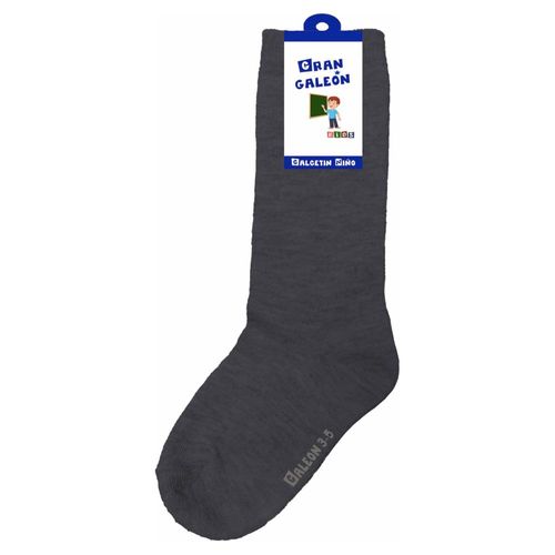 Pack 6 Pares Calcetines Para Niño Color Gris Talla 3 a 5años 600