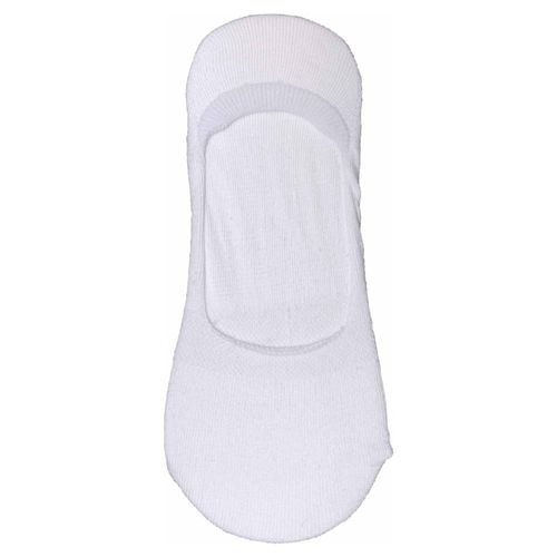 Calcetas Invisible Protecto Pie Hombre Pack 6 Pares Color Blanco 900