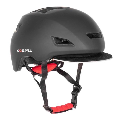 Casco para Bicicleta Gospel Montaña 57-61 cm Negro