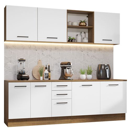 Cocina Integral Completa Modular Madesa Agata 240cm MB 02