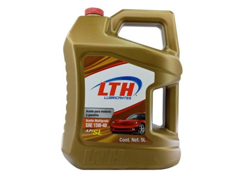 Aceite Motor 15w40 Mineral Multigrado Lth 5 Litros