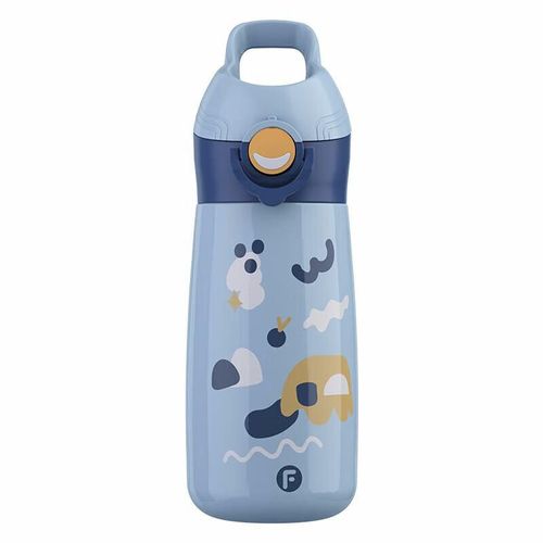 Termo para niños 500ml Fuguang, acero inoxidable, azul