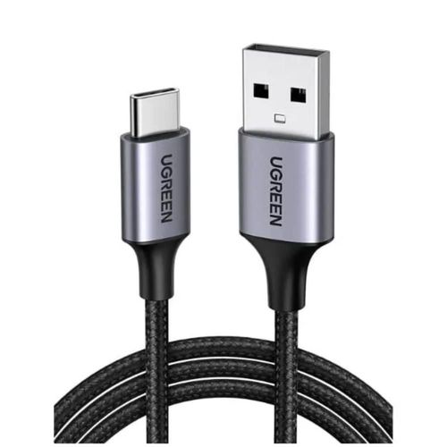 Cable USB A a USB C Ugreen 480 Mbps Reforzado de 1 m color negro