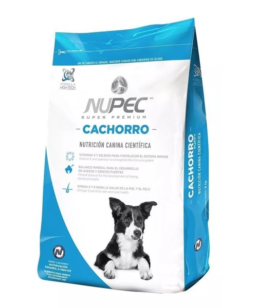 Nupec 8kg Alimento Perro Croqueta Cachorros