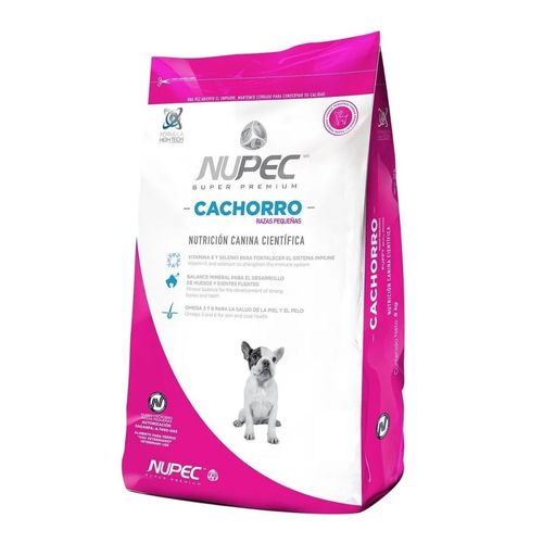 8kg Nupec Alimento Perro Croqueta Cachorros Razas Pequeñas