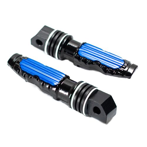 Posapies para motocicleta universal azul Kinlley