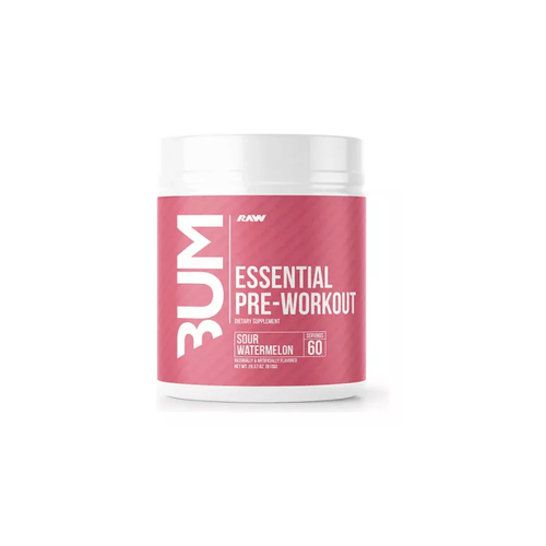 PRE ENTRENAMIENTO RAW CBUM ESSENTIAL PRE WORKOUT 60 SERV