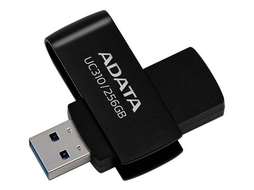 Memoria Flash USB 3.2 ADATA UC310 de 256GB. Color Negro.