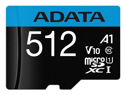 Memoria ADATA MicroSDXC UHS-I de 512 GB, Clase