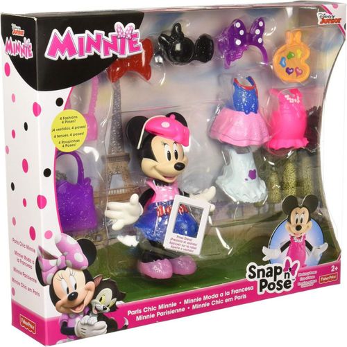 Muñeca Minnie Mouse Moda a la Francesa Juguete Disney Junior Fisher Price