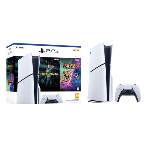 Consola PS5 Edición Estándar Slim más 2 Juegos