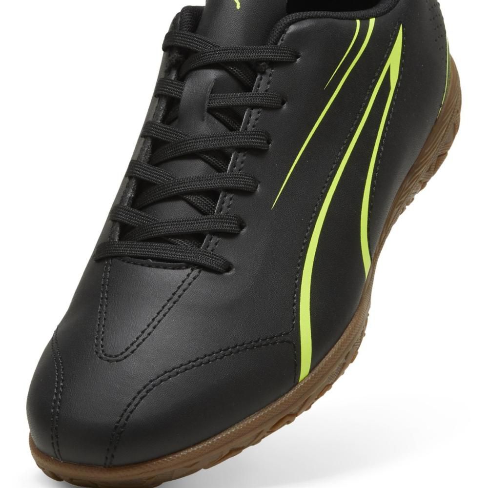 TENIS CABALLERO SOCCER PUMA VITORIA 10748503 SIMIPIEL NGO Negro 25.5