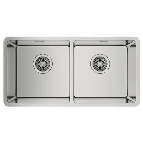 Tarja Cocina Teka BE LINEA RS15 2C 860 86 de cm Dos Tinas Acero Inox