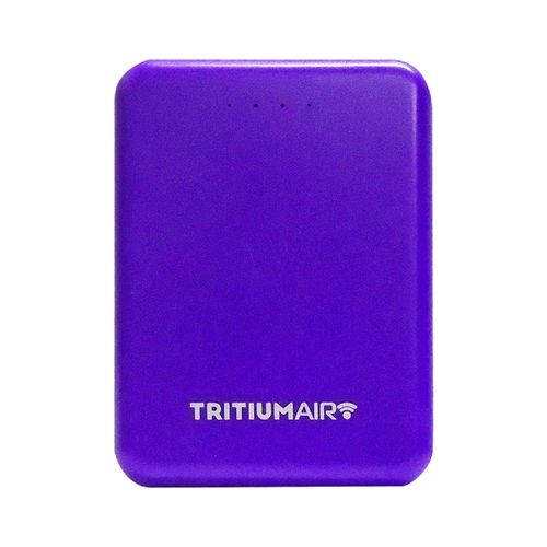 Power bank carga inalámbrica 10000 mAh Tritium air Morada batería portátil