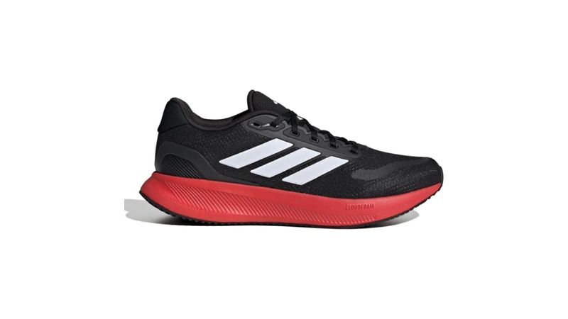 Tenis adidas negro con rojo online